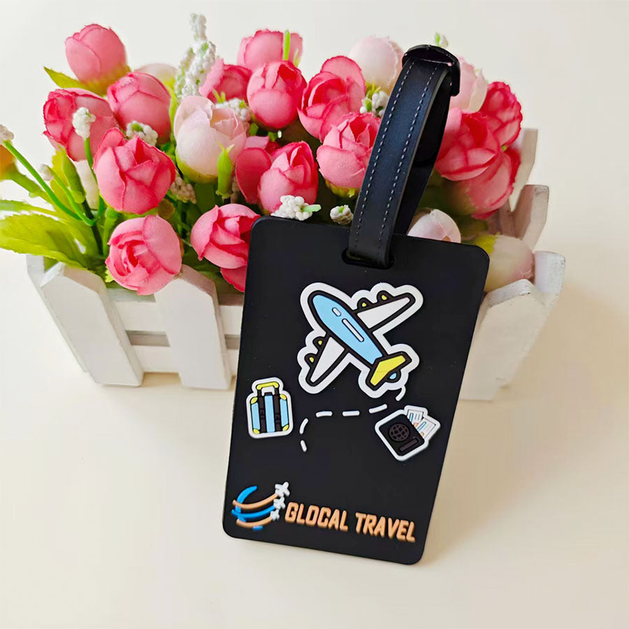 Unisex Silicone Travel Luggage Tag Skanto
