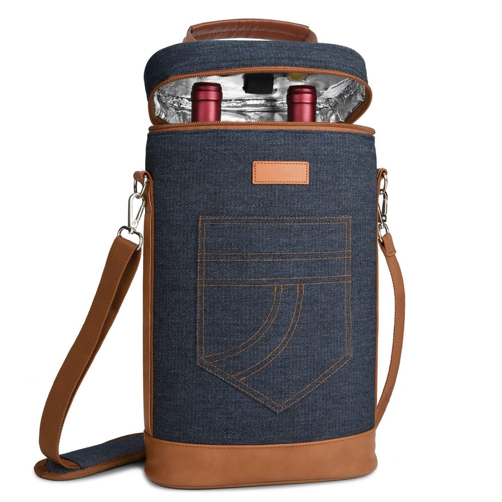 Unisex Isolert Flaske Transport Bag Skanto