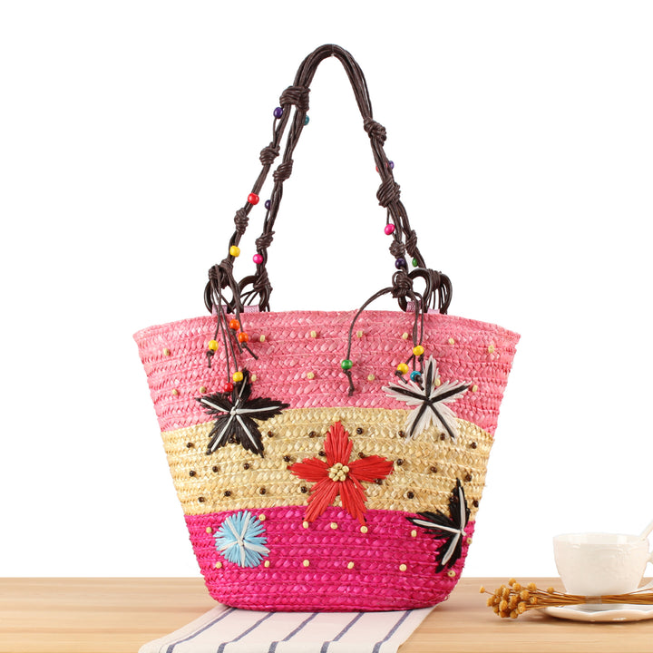 Handbag with artistic decorations Skanto