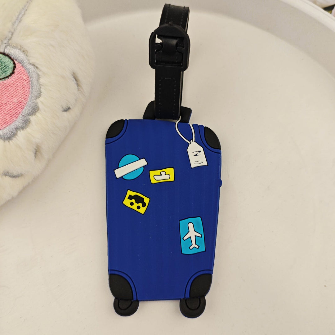 Unisex Bagasjeetikett i lekent reiseveske-design Skanto