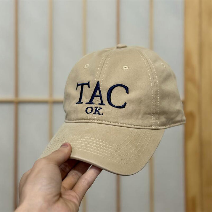 Herre Casual Brodert Justerbar Baseball Caps Skanto