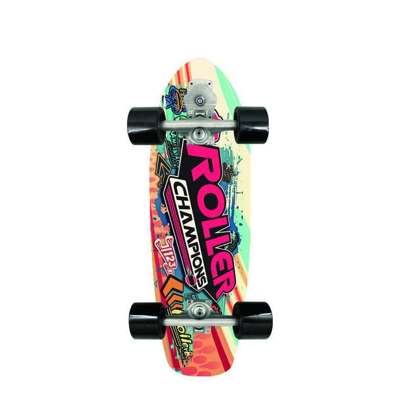 Retro-inspirert mini cruiser skateboard Skanto