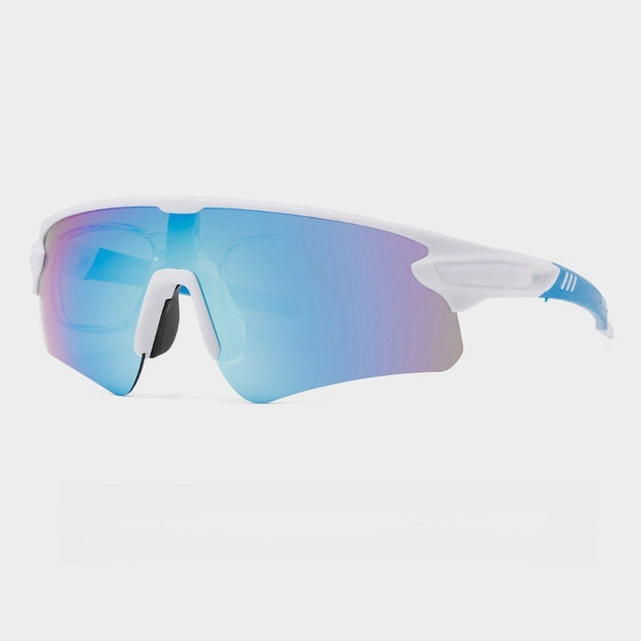 Unisex Sportslig høytytende solbrille med aerodynamisk design og justerbart nesepad Skanto