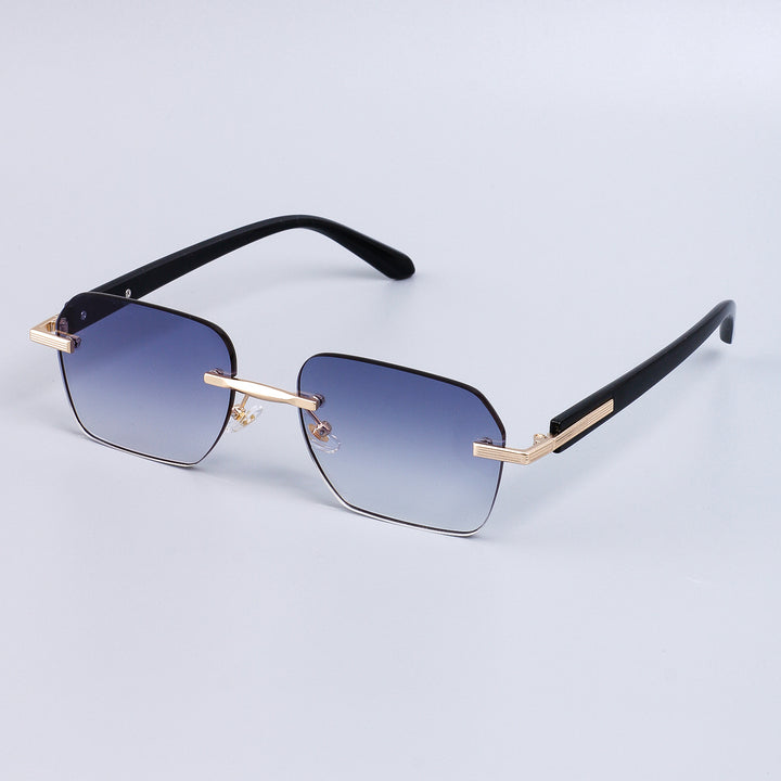 Dame mode solbrille med elegant metallramme og robuste glass Skanto