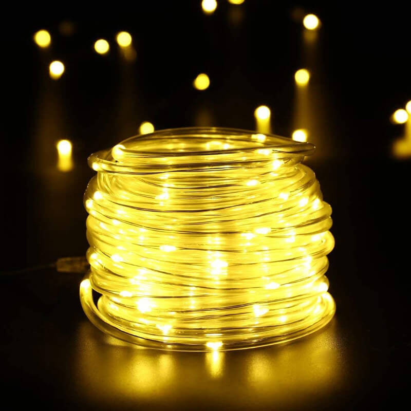 Skanto | LED Solcelle Lyskæde Feelys Vandtætte Kobbertråd Udelampe Feelys