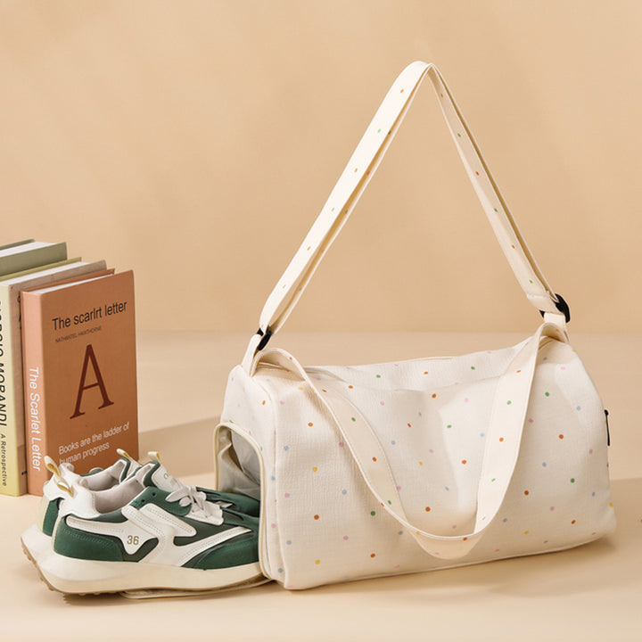Sporty crossover bag with unique star pattern Skanto