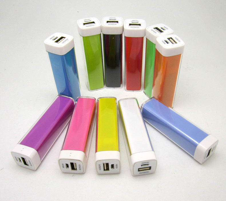Bærbar powerbank med dobbel utgang og kompakt design Skanto
