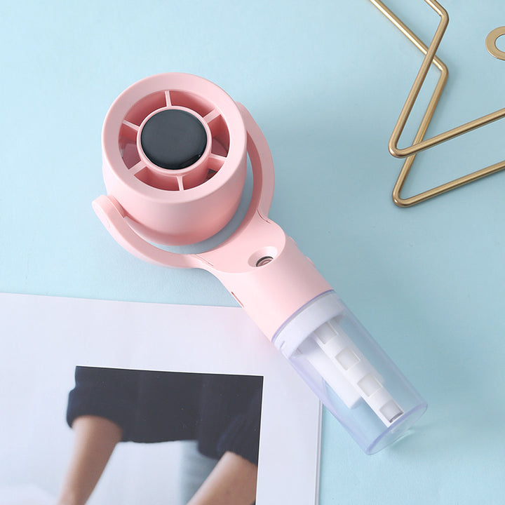Unisex Bærbar Mini-Vifte med Vannsprayer Skanto