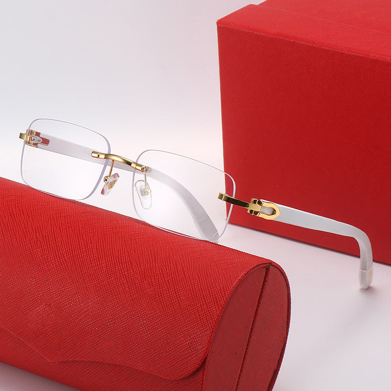 Dame rektangulære designer solbriller Skanto