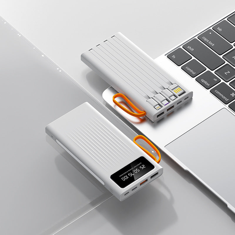 Høyytelses powerbank med digital skjerm Skanto