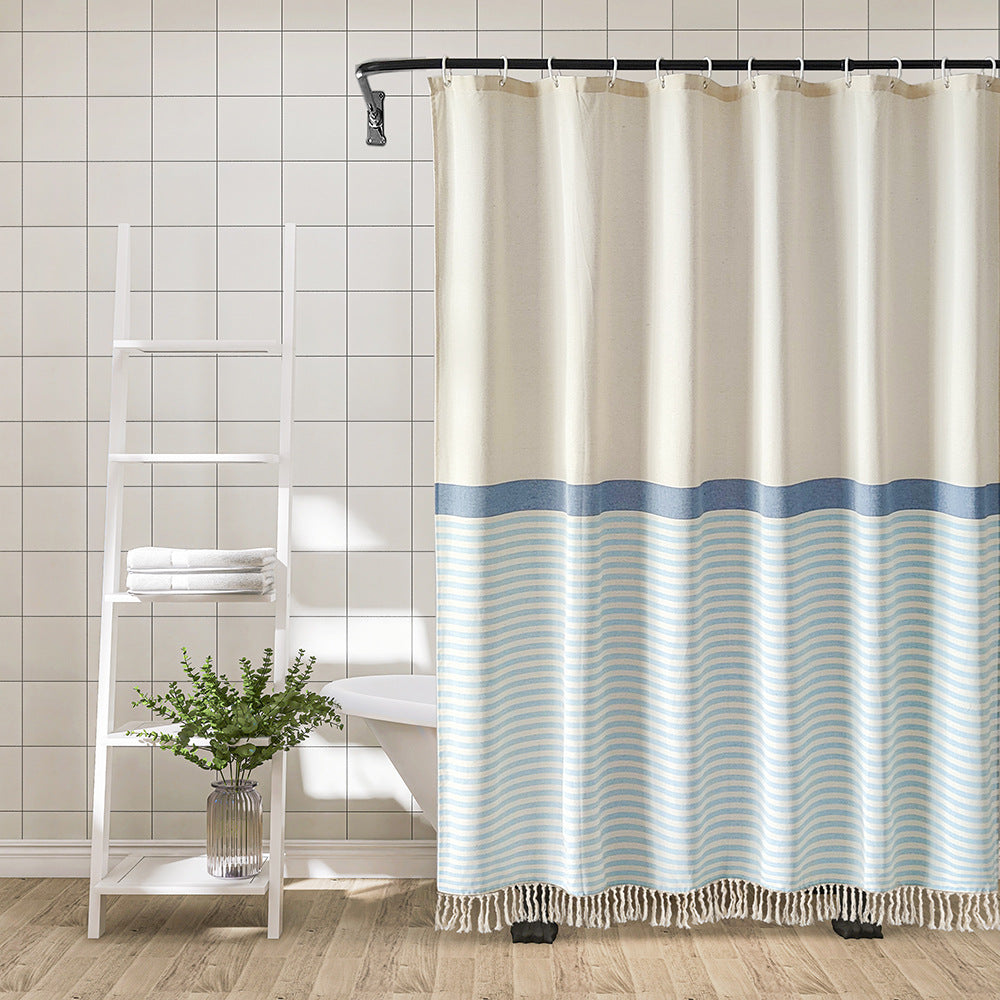 Elegant Teksturert Dusjforheng Skanto