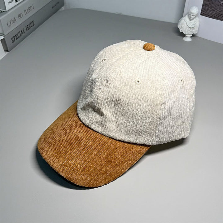 Kvinnenes kordfløyels baseball cap Skanto