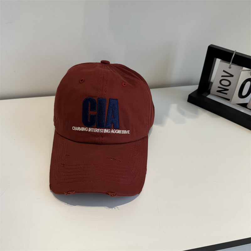 Men's Distressed Motivational Baseball Cap Skanto