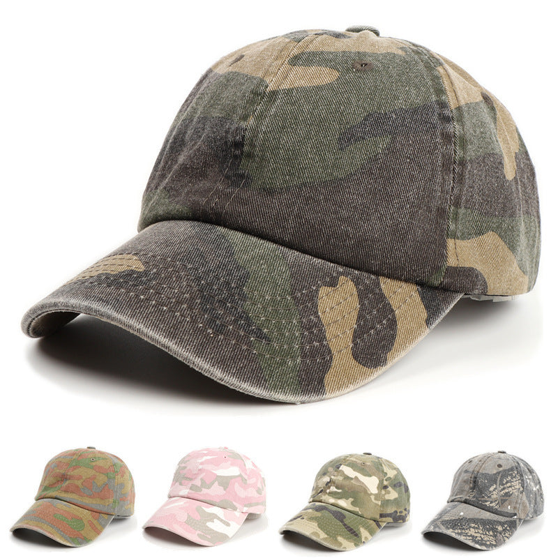 Unisex Camo Print Justerbar Baseball Caps Skanto