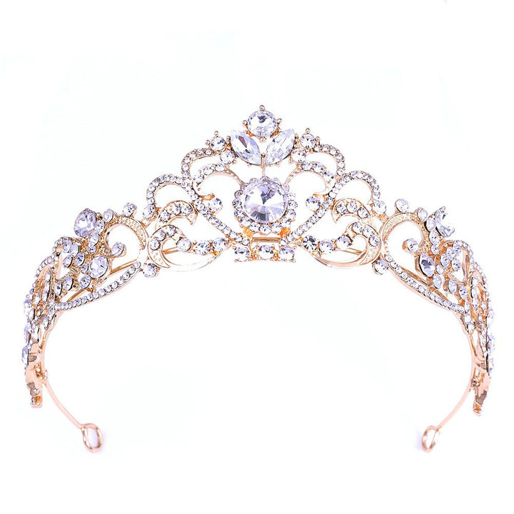 Damer Krystallbesatt Tiara Skanto