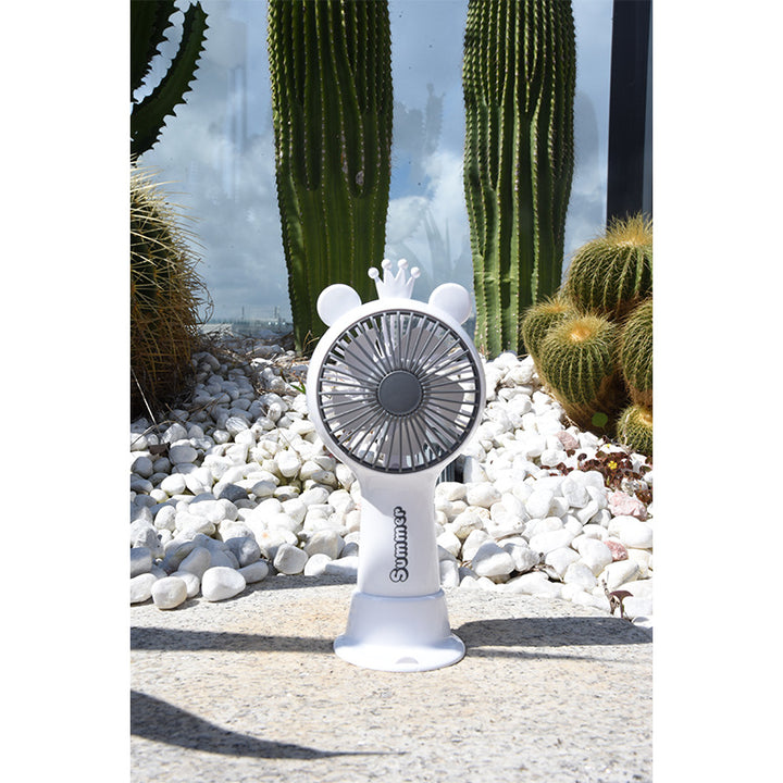 Bærbar trådløs håndholdt kjølevifte Skanto