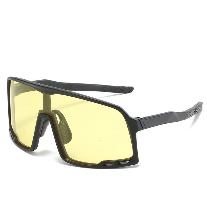 Dame Sportslig Høyytelses Solbrille med aerodynamisk Design og polariserte Linser Skanto