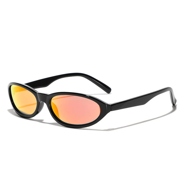 Dame motetrender solbrille i stilfullt retrodesign Skanto
