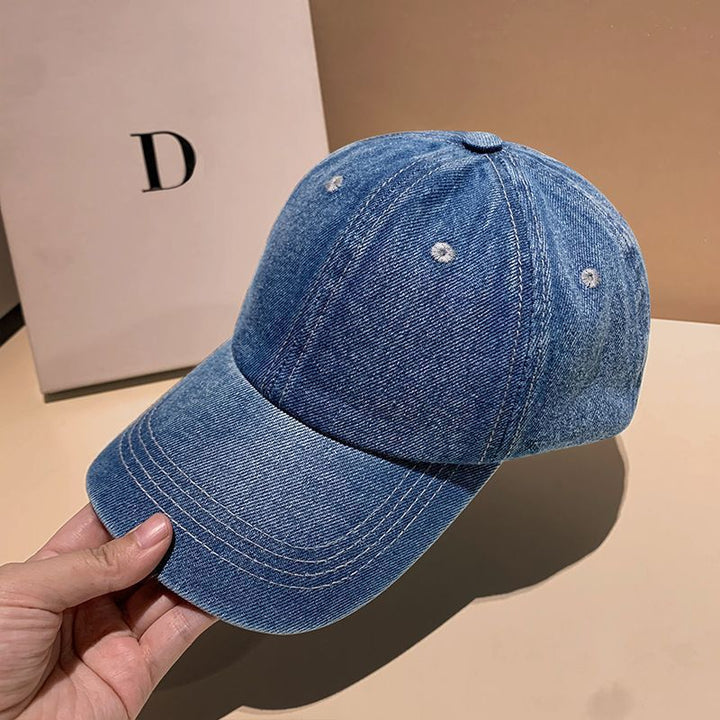 Kvinns Klassisk Denim Baseball Cap Skanto