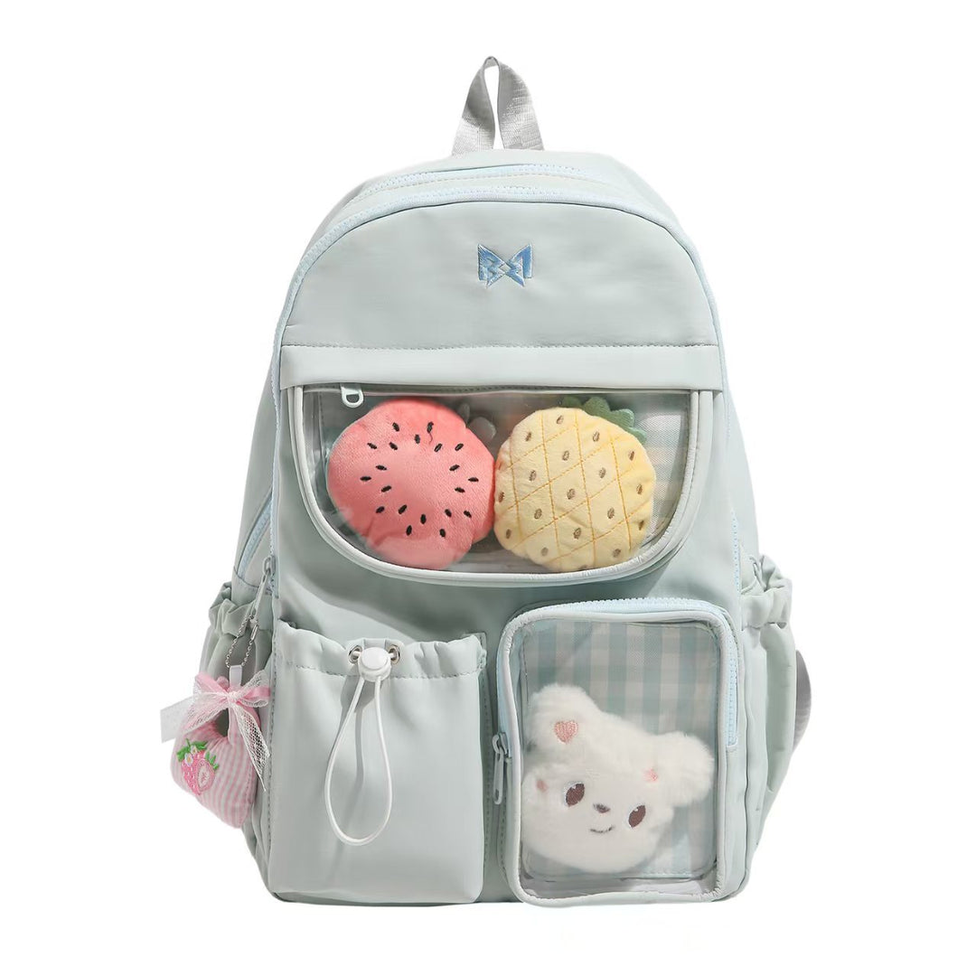 Clear Front Pocket Backpack Skanto