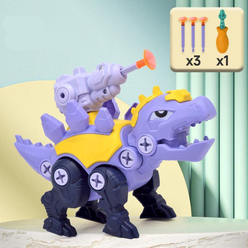 Skanto | Dinosaur Skruer Lekesett med Sugkoppskanon
