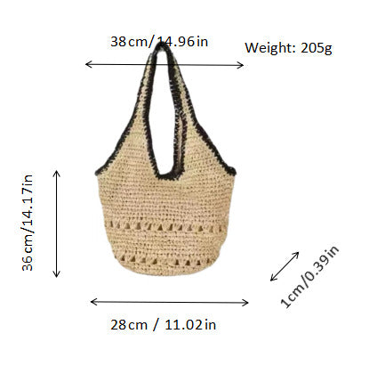 Makramee Strandveske I Den Elegante Boho-Stilen Skanto