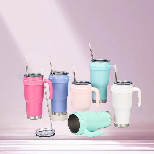 Kvinne Isolert Kaffe-Kopp med Ergonomisk Håndtak Skanto