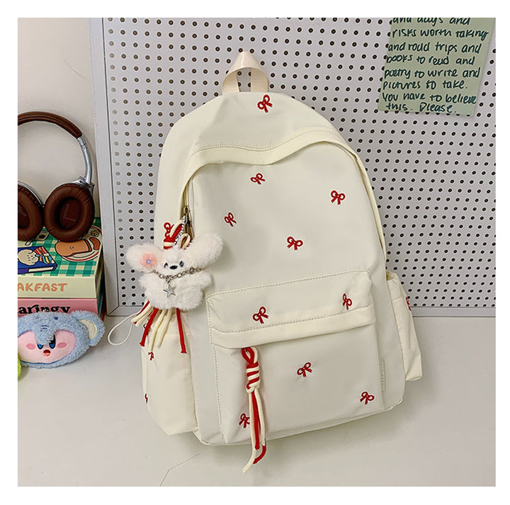 Sjarmerende Brodert Skolesekk