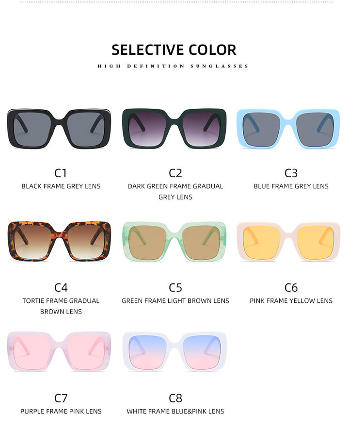 Dame moteriktig solbrille Skanto
