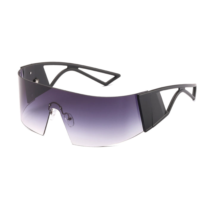 Dame sporty solbriller i futuristisk design Skanto