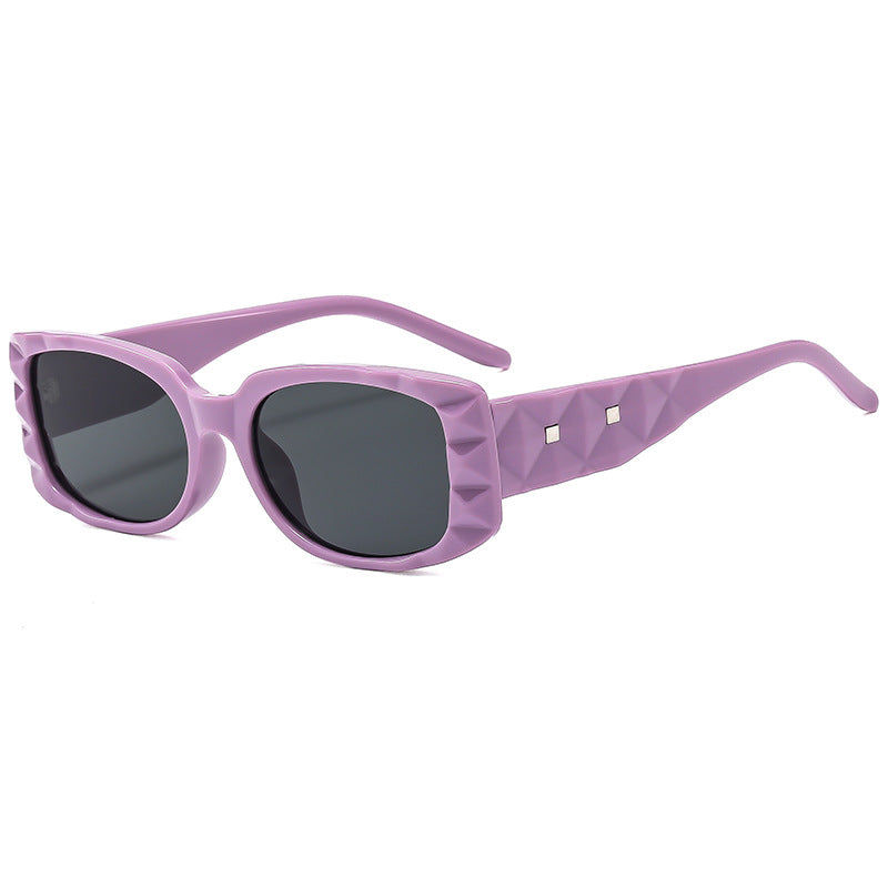 Dame Designer solbrille med unikt ramme og UV-beskyttelse Skanto