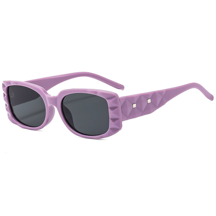 Dame Designer solbrille med unikt ramme og UV-beskyttelse Skanto