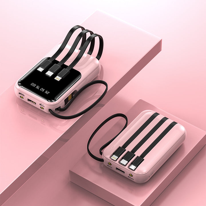 Powerbank med multifunksjonelle tilkoblinger Skanto