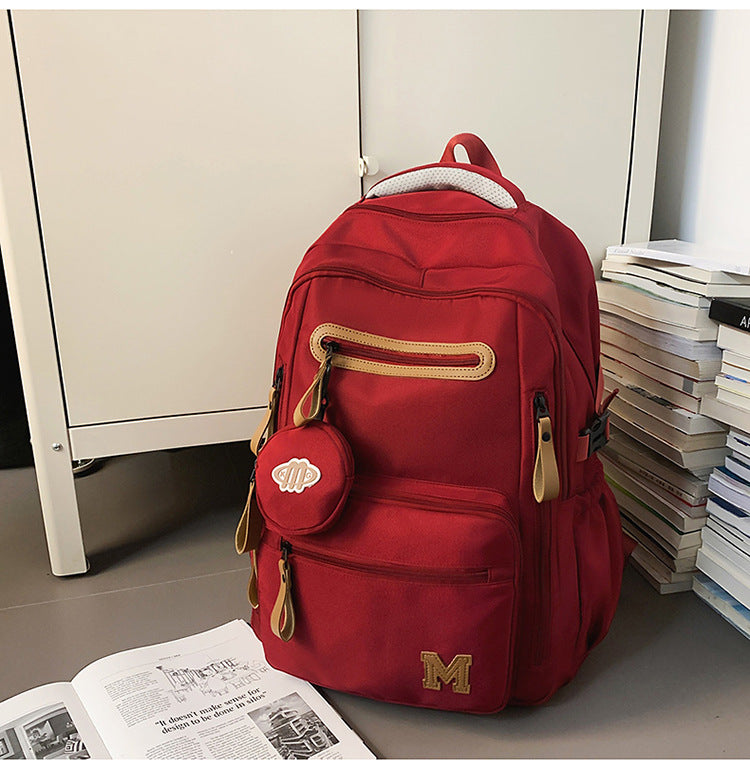 Allsidig Multi-Compartment Skole Ryggsekk Skanto