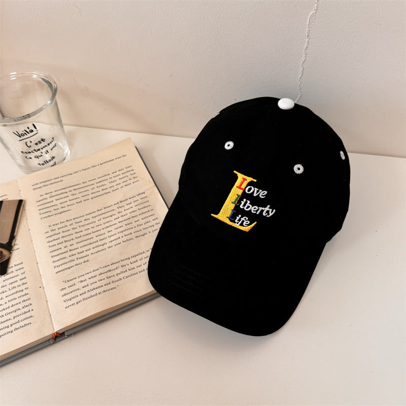 Kvinne Bomull Justerbar Brodert Baseball Cap Skanto