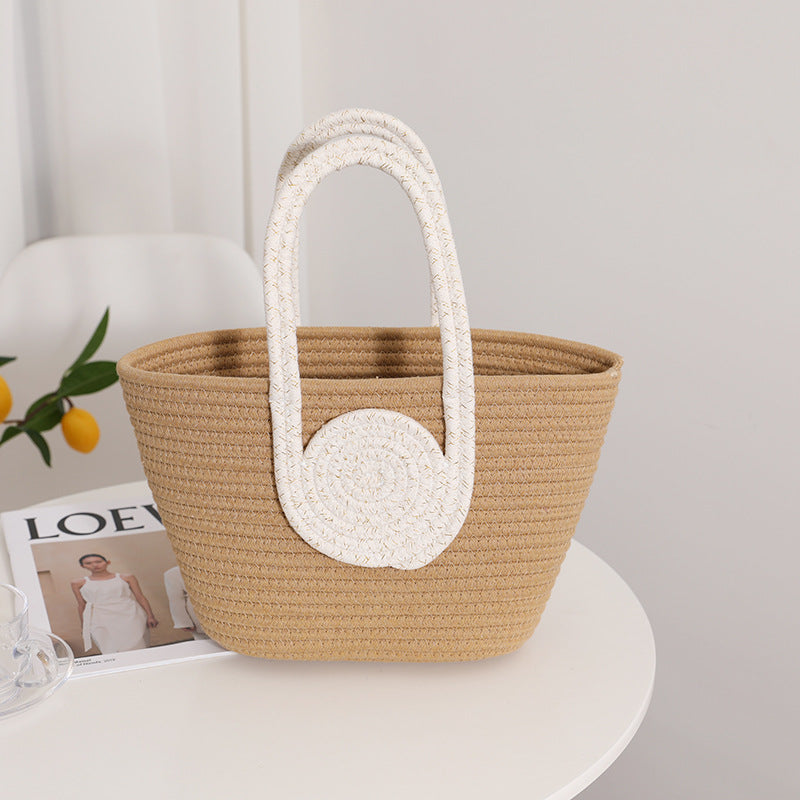 Dekorativ naturfiber veske Skanto