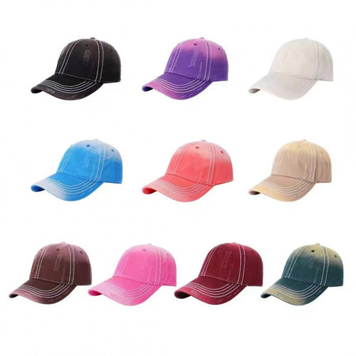Men's Classic Distressed Cotton Baseball Cap Skanto