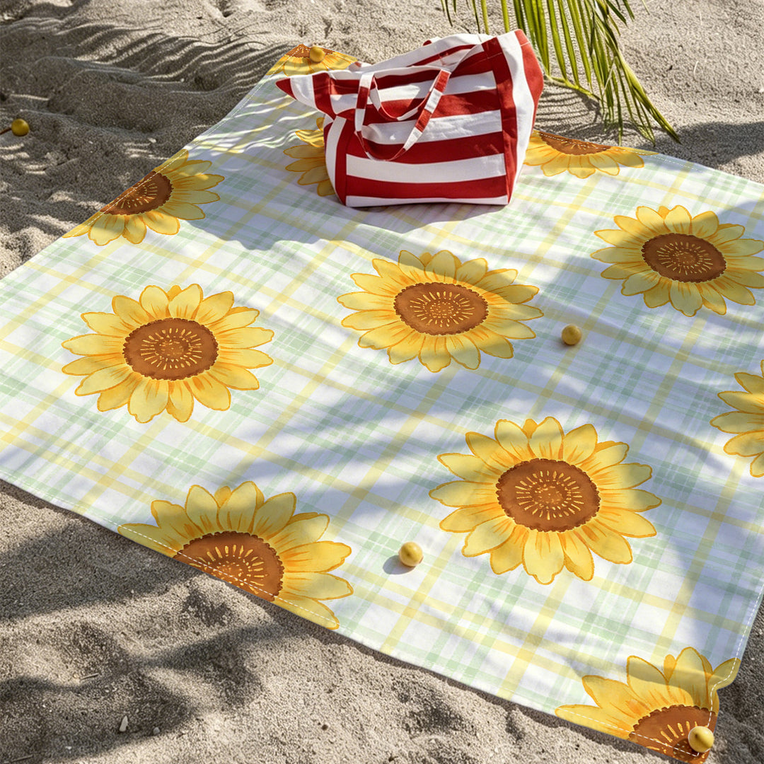 Mandala Design Strandmat Skanto