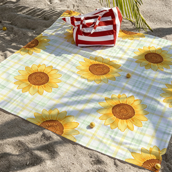 Mandala Design Strandmat Skanto