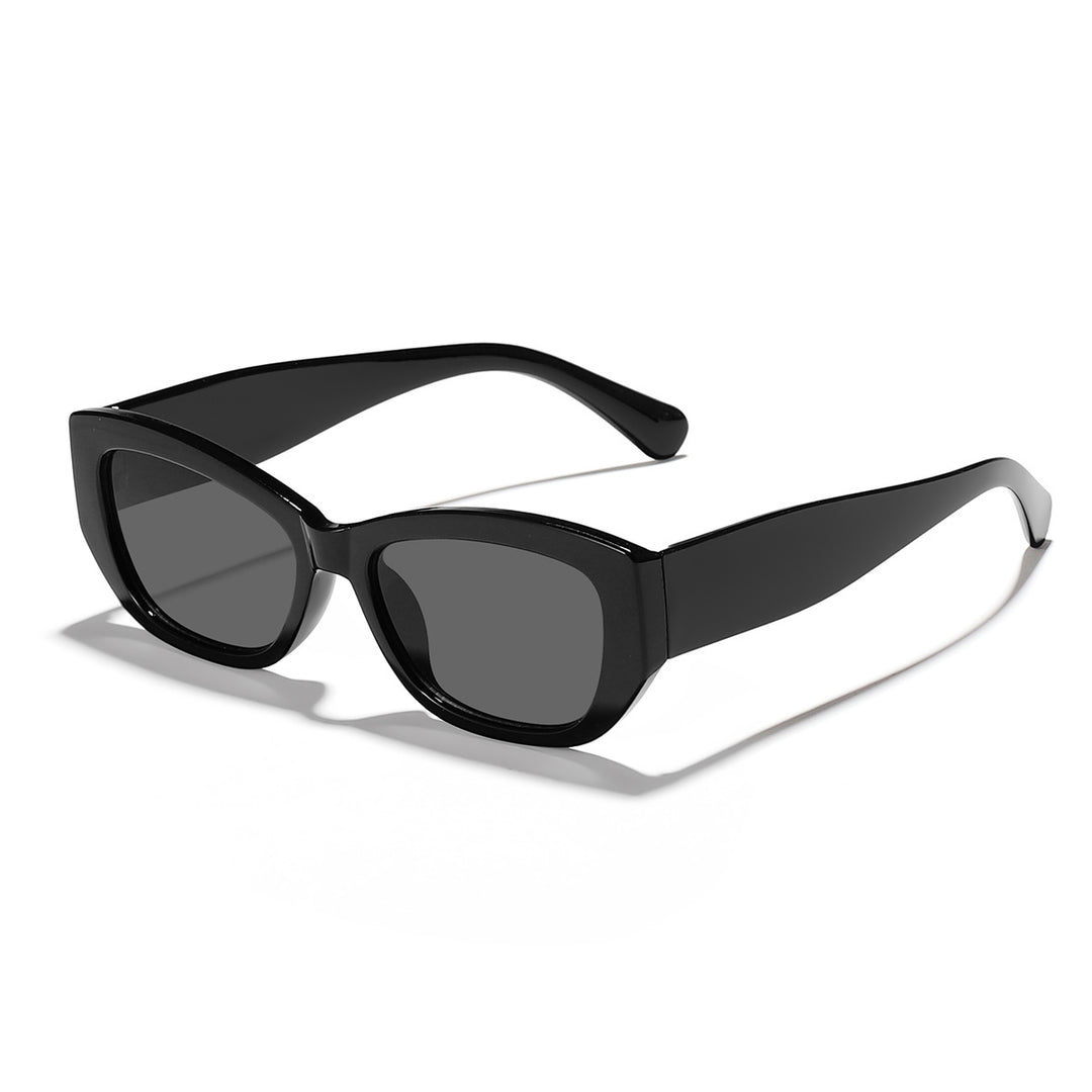 Dame Cat-Eye solbriller med robust ramme og UV-beskyttelse Skanto