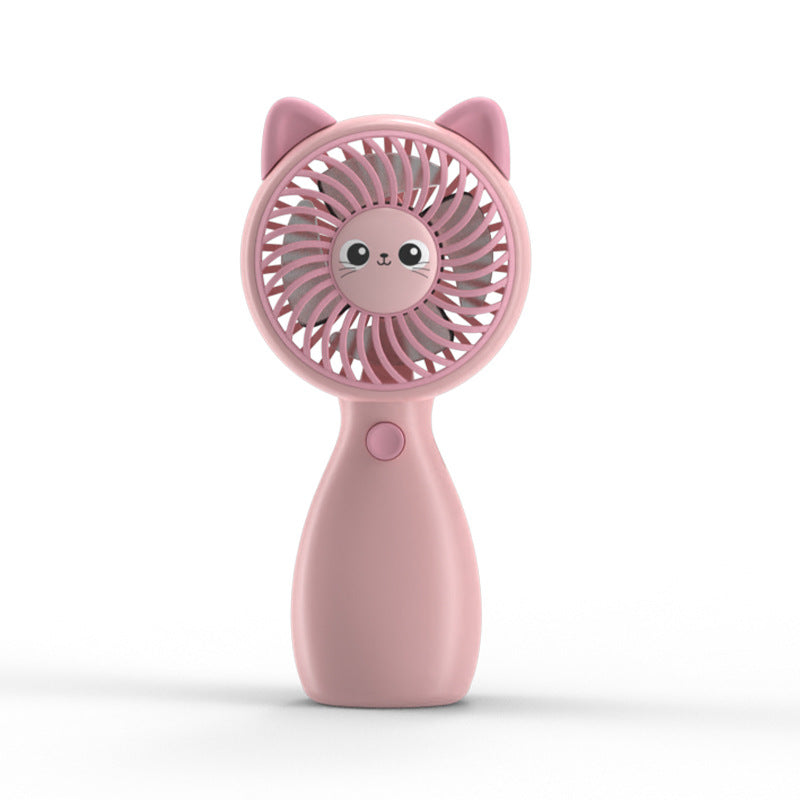 Dame Bærbar Håndvifte i leken Katt-design Skanto