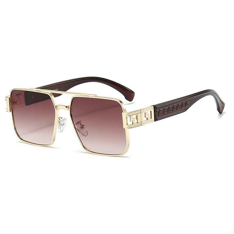 Dame kvadratisk solbrille med ergonomisk ramme og UV-beskyttelse Skanto