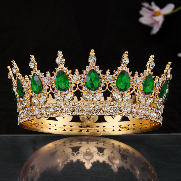 Damekrone med elegante edelsteiner Skanto