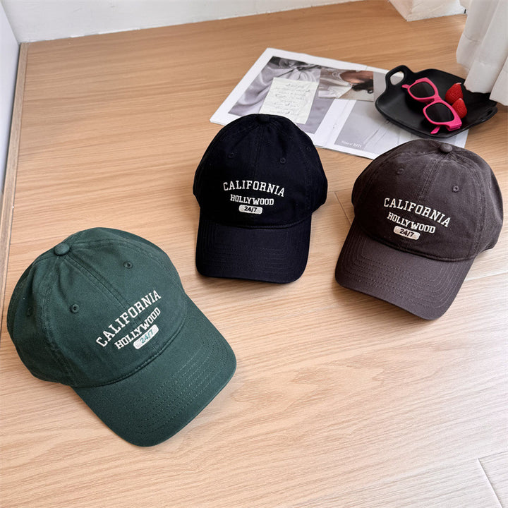 Kvinnelig vintage-inspirert bomulls baseball cap Skanto