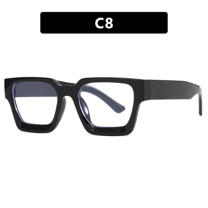 Dame Modisj lesebrille med markant firkantet design Skanto
