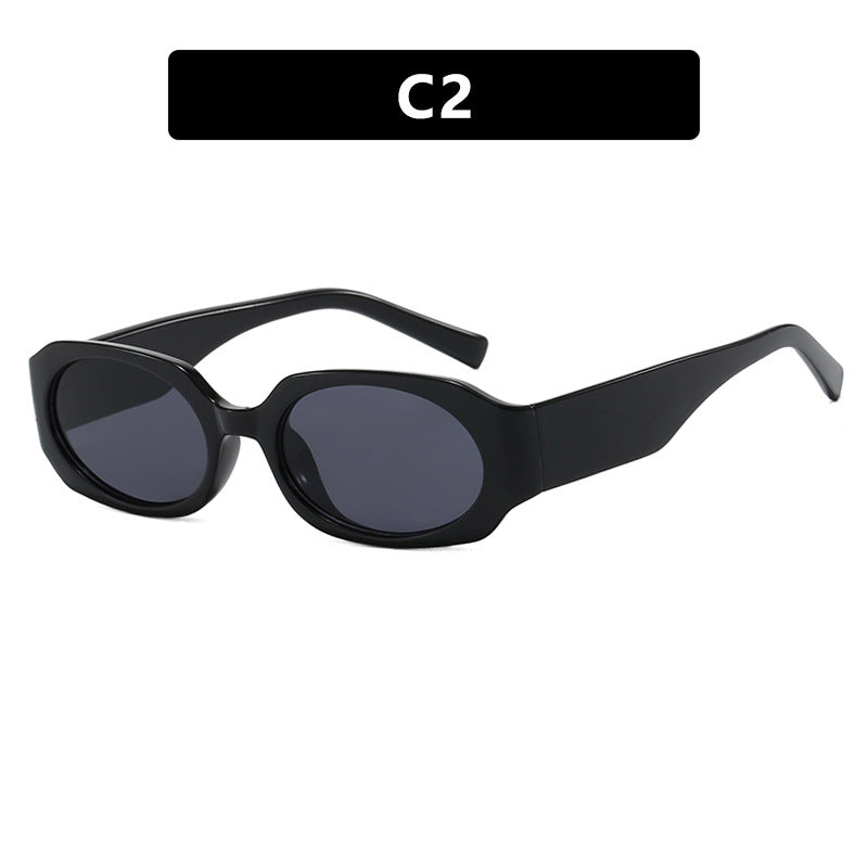 Dame ekstravagant solbrille i stilfull retro-design Skanto