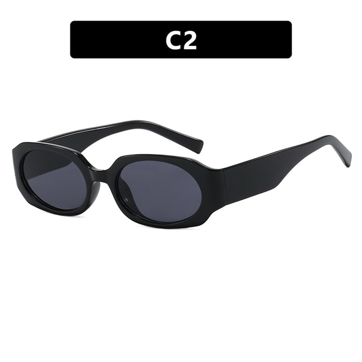 Dame ekstravagant solbrille i stilfull retro-design Skanto