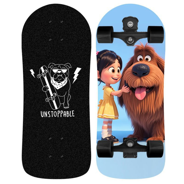 Kids Cartoon-Temat Skater Skanto