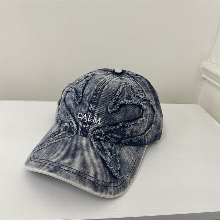 Kvinne's Slitt Grafisk Baseball Caps Skanto