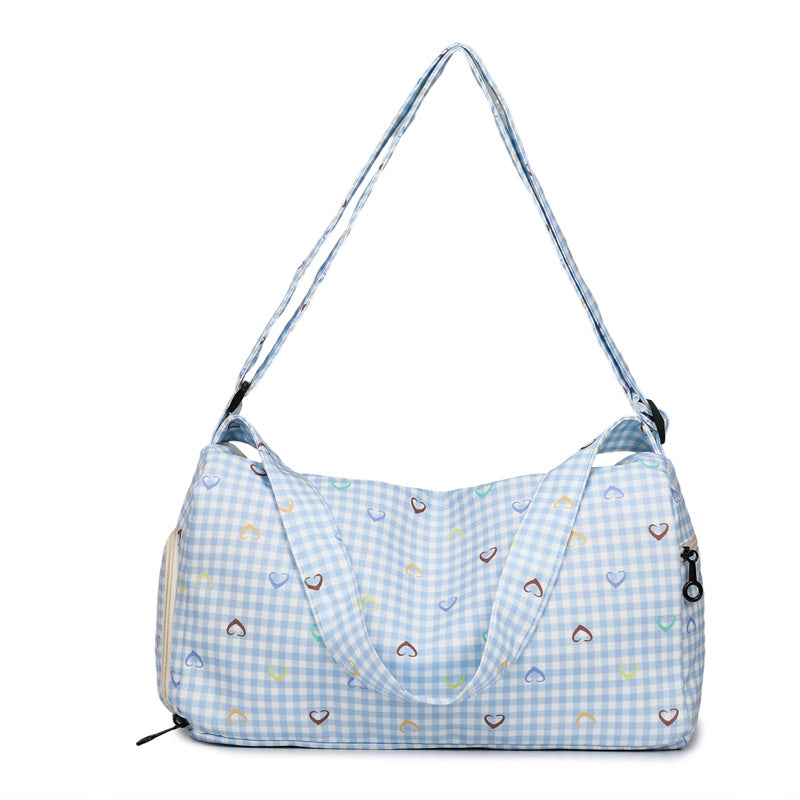 Sporty crossover bag with unique star pattern Skanto